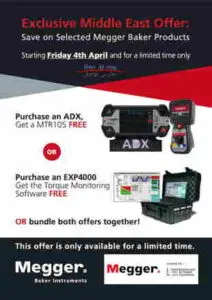 Megger Baker Promotion 2025