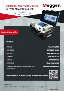 Megger Trade in promo